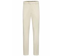 Chinos MEYER "Roma", Herren, Gr. 38, Länge 34, beige, 97% Baumwolle, 3% Elasthan, unifarben, regular fit lang, Hosen, mit Französischen Seitentaschen (77603245-38) beige