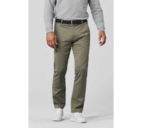 Chinos MEYER "Roma", Herren, Gr. 44, Länge 30, grün, 97% Baumwolle;3% Elasthan, unifarben, regular fit lang, Hosen, mit Französischen Seitentaschen (85136826-44) grün