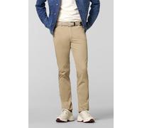 Meyer Modern Fit Chino braun, Einfarbig