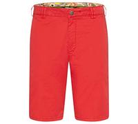 Meyer Palma Modern Fit Bermuda rot, Einfarbig