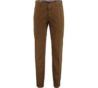 MEYER Herren Hose Bonn Baumwolle - karamell - Super Stretch Double-Dye Baumwollchino