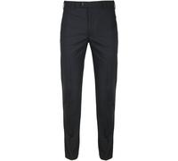 Chinos MEYER "Roma", Herren, Gr. 98, Untersetzt- und Schlankgrößen, grau (anthrazit), 53% Polyester;44% Wolle;3% Elasthan, unifarben, regular fit lang, Hosen, mit Stretch-Dehnbund (16672267-98) anthra