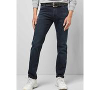 5-Pocket-Jeans MEYER "M5 Regular", Herren, Gr. 30, Länge 32, blau (dunkelblau), 98% Baumwolle;2% Elasthan, unifarben, Basic, regular fit lang, Jeans, im Five Pocket Style (16739231-30) dunkelblau