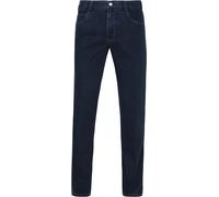5-Pocket-Jeans MEYER "Diego", Herren, Gr. 25, Normalgrößen, blau, 99% Baumwolle, 1% Elasthan, unifarben, regular fit lang, Jeans 5-Pocket-Jeans, mit Stretch-Dehnbund (88632255-25) blau
