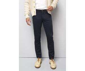Meyer M5Modern Fit Chino marine, Einfarbig