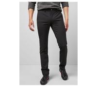 Meyer M5Modern Fit Chino schwarz, Einfarbig