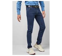Meyer M5Slim Fit Jeans blau, Einfarbig