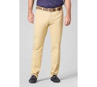 MEYER MICRO-PRINT BAUMWOLLCHINO Beige (senf) 48