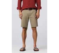 MEYER Mikrostreifen Baumwollchino Braun (taupe) 26