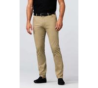 MEYER Mikrostruktur Baumwoll Chino Braun (Sand) 110