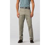 Chinos MEYER "CHICAGO", Herren, Gr. 42, Länge 30, salbei, 96% Baumwolle, 4% Elasthan, unifarben, regular fit lang, Hosen (38086115-42) salbei