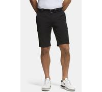 Meyer Modern Fit Bermuda schwarz, Einfarbig