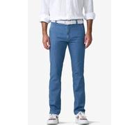 Meyer Modern Fit Chino blau, Einfarbig