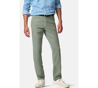 Meyer Modern Fit Chino grün, Einfarbig