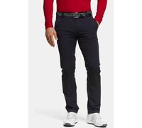 Meyer Modern Fit Chino marine, Einfarbig