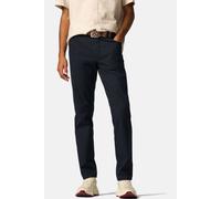 Chinohose MEYER "Dublin 9-3009", Herren, Gr. 29, N + K Gr, blau (marine), Obermaterial: 96% Baumwolle CO. 4% Elasthan EL., uni, regular fit, Hosen Chinohose, in hochelastischer moderner Micro Struktur