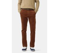 Meyer Modern Fit Chino rost, Einfarbig