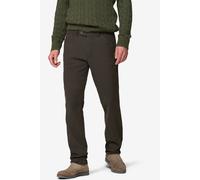Meyer Modern Fit Chino stein, Strukturiert