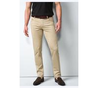 Chinos MEYER "M5 Five Pocket", Damen, Gr. 40, Länge 30, beige, 89% Baumwolle, 8% Elastomultiester, 3% Elasthan, unifarben, regular fit lang, Hosen, M5 Five aus High Performance Satin (39836623-40) bei