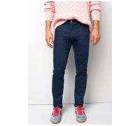 5-Pocket-Jeans MEYER "M5 Five Pocket", Herren, Gr. 38, Länge 34, blau (marine), 70% Baumwolle, 24% Lyocell, 4% Polyester, 2% Elasthan, unifarben, regular fit lang, Jeans 5-Pocket-Jeans, M5 Five aus Su