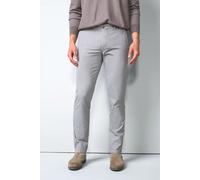 Chinos MEYER "M5 Move 1-6025", Herren, Gr. 31, Länge 32, grau, 97% Baumwolle, 3% Elasthan, unifarben, regular fit lang, Hosen, mit flexiblen Stretchbund (13931703-31) grau
