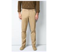 Chinos MEYER "M5 Move 1-6025", Herren, Gr. 36, Länge 34, beige (sand), 97% Baumwolle, 3% Elasthan, unifarben, regular fit lang, Hosen, mit flexiblen Stretchbund (46402032-36) sand