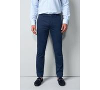 Chinos MEYER "M5 Move 1-6024", Herren, Gr. 36, Länge 34, blau (marine), 96% Baumwolle, 4% Elasthan, unifarben, regular fit lang, Hosen, mit Stretchbund (72490833-36) marine