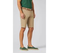 Chinos MEYER "PALMA", Herren, Gr. 48, Normalgrößen, braun, 97% Baumwolle, 3% Elasthan, unifarben, regular fit kniefrei, Hosen, mit französischen Einschubtaschen (35241340-48) braun