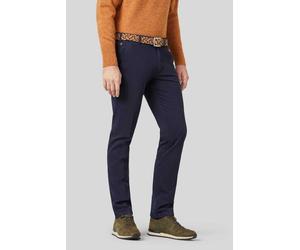 MEYER Pimacotton Super Stretch Satin Chino Blau (marine) 26