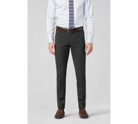 Chinos MEYER "Roma", Herren, Gr. 42, Länge 34, grau (anthrazit), 53% Polyester, 44% Wolle, 3% Elasthan, unifarben, regular fit lang, Hosen, mit Stretch-Dehnbund (84998133-42) anthrazit