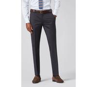 Meyer Roma Regular Fit Stoffhose marine, Einfarbig