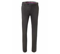 Meyer Hosen Chinos Roma 98% Baumwolle, 2% Elasthan, Regular Fit Herren Anthrazit Gr. 56