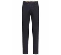 Meyer Hosen Chino Roma – Soft Cotton, 98% Baumwolle/2% Elasthan, mit Stretch-Dehnbund – Blau 32