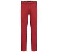 Meyer Hosen Chino Roma Regular Fit Baumwolle Rot Größe 26