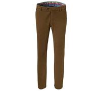 Chinos MEYER "Roma", Herren, Gr. 29, Normalgrößen, rosa (kupfer), 98% Baumwolle, 2% Elasthan, unifarben, regular fit lang, Hosen, mit Stretch-Dehnbund (46355618-29) kupfer
