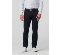 Chinos MEYER "Roma", Herren, Gr. 36, Länge 32, blau (marine), 97% Baumwolle;3% Elasthan, unifarben, figurumspielend lang, Hosen, mit Stretch-Dehnbund aus weicher Baumwollmischung (97494468-36) marine