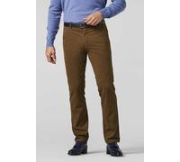 Chinos MEYER "Roma", Herren, Gr. 46, Normalgrößen, rosa (kupfer), 98% Baumwolle;2% Elasthan, unifarben, regular fit lang, Hosen, mit Stretch-Dehnbund (46355618-46) kupfer