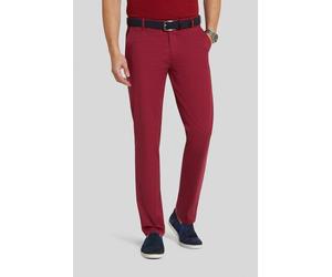 MEYER Sommer-Twill-Baumwollchino Rot (dunkelrot) 26