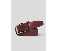 MEYER STRETCH LEATHER BELT Bordeaux 100/38