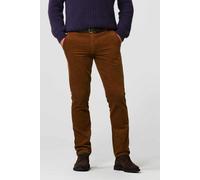 MEYER Exclusive Superstretch Premium Cord Chino cognac 25