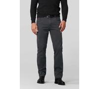 MEYER Bi-Colour Wool Look Chino Grau (anthrazit) 25