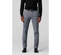 MEYER Wool Look "Prince of Wales" Chino Blau (blau) 54