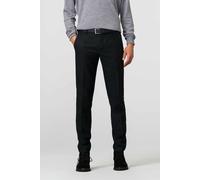 Stoffhose MEYER "Bonn", Herren, Gr. 28, Normalgrößen, blau (marine), 60% Baumwolle;38% Polyester;2% Elasthan, unifarben, slim fit lang, Hosen, mit Französische Seitentaschen (74931346-28) marine