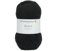 Mez 9807589-08226 Handstrickgarne, 100% Polyacryl, Schwarz, onesize