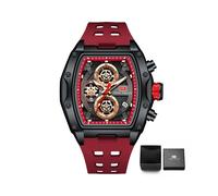 (MF0473G04B) Herrenuhren Luxus Sport Quarzuhr für Männer Wasserdicht mit leuchtenden Zeigern Chronograph