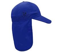 MFAZ Morefaz Ltd Junior-Legionär-Stil Jungen Mädchen Mütze Baseball Kappe Nackenschutz Hut Kinder UV UPF 50+ Sonnenschutz (Royal Blue)