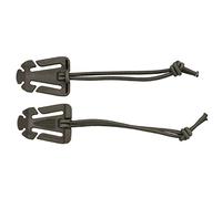 MFH 2er Pack Clip mit Gummiband MOLLE Buckle Rucksack Befestigung Haken (Coyote)