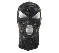 MFH Balaclava, 3-Loch, dünn, 100% Baumwolle (DE/NL/SE/PL, Alphanumerisch, Einheitsgröße, Flecktarn)