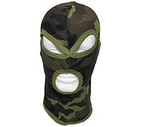 MFH Balaclava, 3-Loch, dünn, 100% Baumwolle (DE/NL/SE/PL, Alphanumerisch, Einheitsgröße, M 95 CZ tarn)
