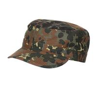 MFH - Max Fuchs US BDU Feldmütze RipStop flecktarn, Größe L/59-60, Baumwolle